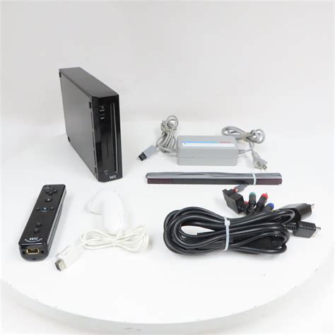 rvl 001|Nintendo Wii Console Black with Wii Sports (Model RVL.